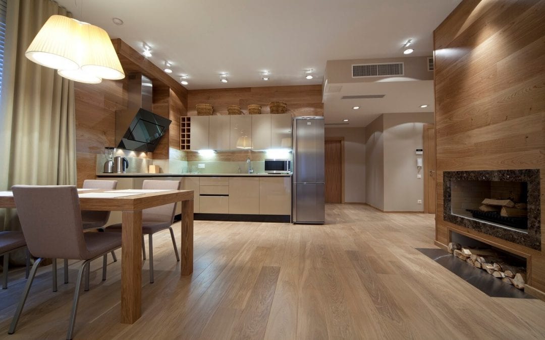 flooring materials for the kitchen include hardwood