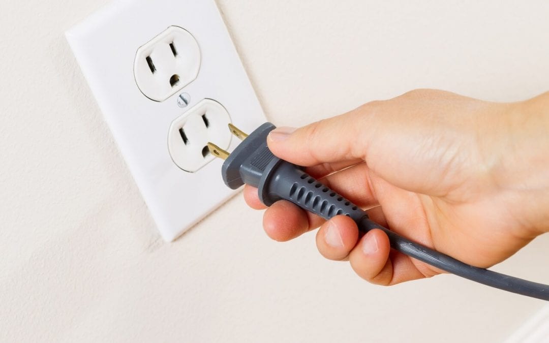 a shock from an outlet indicates electrical problems in the home